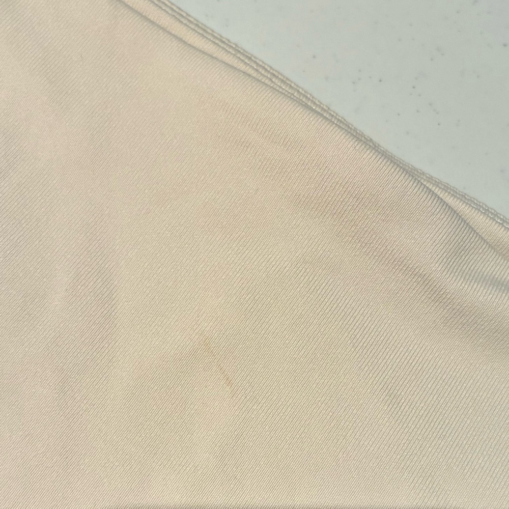 Aritzia Babaton Contour Off Shoulder Long Sleeve Mini Dress MATTE PEARL Medium - Picture 5 of 11